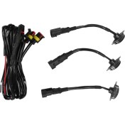 Resim 3x Füme Lensli Amber LED Ön Izgara Koşu Işıkları Lambaları (Yurt Dışından) 