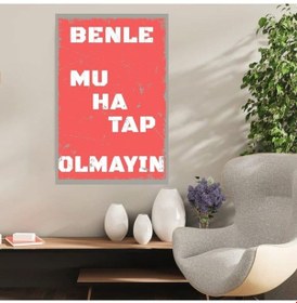 Resim Ahşap Retro Mdf Poster , Komik Sözler , Duvar Yazıları , Manzara , Tarih , Edebiyat - Tbl0369 