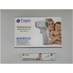 Resim Freely Temassız Hassas Kızılötesi Ateş Ölçer 