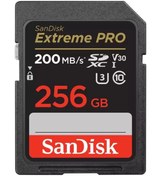 Resim Extreme Pro 256gb 200/140mb/s Sdxc V30 Uhs-ı U3 Hafıza Kartı Sdsdxxd-256g-gn4ın 