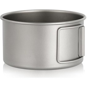 Resim Pazly Titanyum Çelik Kase - 450ml Veya 550ml, Hafif, Dayanıklı Ve Çok Renkli Çok Renkli 