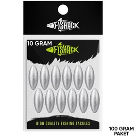 Resim Gezer Olta Kurşunu - Zeytin Kurşun - 10 Gram - 100 Gr Paket 
