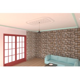 Resim MOTİFPİYER Motifpiyer Lamba Tavan Göbeği 55-dikdörtgen-oval-dis-citali 