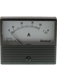 Resim 40A Analog Ampermetre - Panel Tipi Ölçü Aleti Kly-T670 