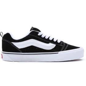 Resim Vans Siyah Kadın Süet Lifestyle Ayakkabı VN0009QC6BT1 Knu Skool W 