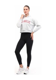Resim Lumberjack 5w Wl 17jaam Bts802 5pr Kadın Gri Sweatshirt - 102021468 