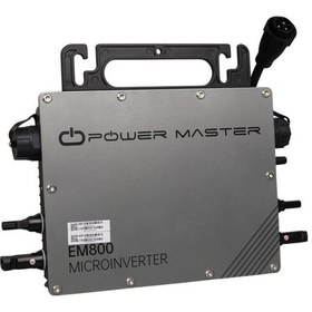 Resim Ayt Powermaster Em800 800 Watt Solar Güneş Enerjisi Micro Inverter Ac220 Volt Trifaze Şebeke Bağlantılı Mppt İnvertör 