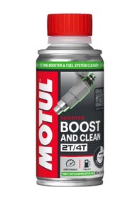 Resim Motul Boost And Clean Scooter - Oktan Arttırıcı Ve Yakıt Temizleyici 100 Ml 