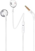 Resim JBL T205 KULAKİÇİ KULAKLIK BEYAZ KROM 