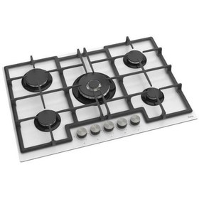 Resim Ed036 75 Cm Beyaz Ankastre Cam Ocak 