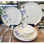 Resim Roy King HRN 2303 Blue Flower 24 Parça Yemek Takımı 