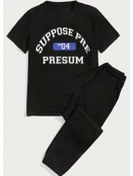 Resim Unisex Suppose 2'li Eşofman Takımı - Siyah 