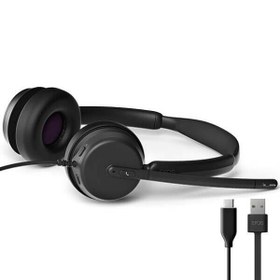 Resim Epos Impact Kablolu 460 Çift Taraflı USB-A USB-C Kulaküstü Kulaklık 