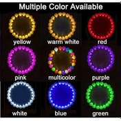 Resim Novahub Mavi 20pcs Mini Led Balon Işık Yuvarlak Toplar Işıklar Su Geçirmez Minik Led Işık Uzun Bekleme Süresi Işıkları Mavi Mavi 