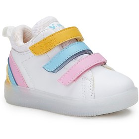 Resim Vicco Rainbow Işıklı Kız Okul Öncesi Beyaz/pembe Bot 