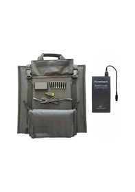 Resim Goboenergy 120w Katlanabilir Güneş Paneli Siyah + 20.000 Mah Powerbank Seti 