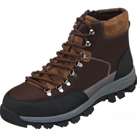 Resim Costo Shoes 45,46,47,48,49,50 Numaralarda AG1071 Kahve Kapsüllü Trekking Taban Yeni Sezon Üst Kalite Büyük Numara Erkek Deri Bot 