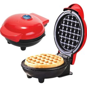 Resim Buldug Mini Elektrikli Waffle Makinesi - Kırmızı 