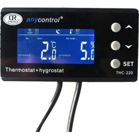 Resim RINGDER HC-110M Nem ve Sıcaklık Termostatı 