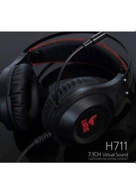 Resim Rampage Lunatic H711 7.1 Surround Ledli Oyuncu Kulaklığı 