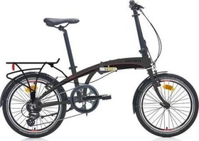 Resim Flexı 108 8 Vites Katlanır Bisiklet - Antrasit Kırmızı 