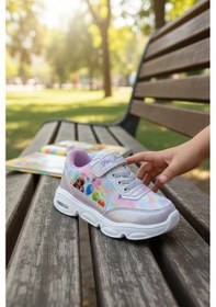 Resim Enoch Balon Figürlü Ve Karakter Baskılı Kız Çocuk Ayakkabı Lila 