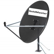 Resim Goldmaster 120 Cm Delikli Çanak Anten 3 Kollu Goldmaster