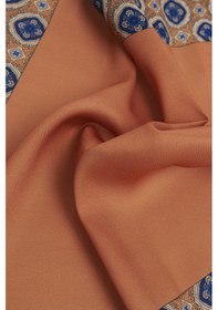 Resim AC&Co / Altınyıldız Classics Altınyıldız Classics Erkek Kahverengi - Lacivert Desenli Lacivert - Kahve Klasik Mendil 4A2922200011Khlstn Kahverengi - Lacivert 