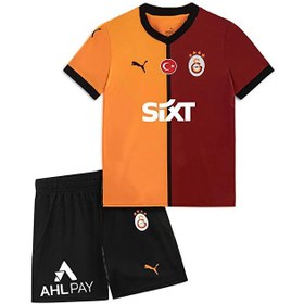 Resim Puma Galatasaray Home Minikit Çocuk V Yaka Forma 