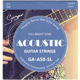 Resim GAA50SL Akustik Gitar Teli Smiger 