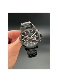 Resim Ferrucci Fc 52042 Fonksiyonlu&takvimli Siyah Çelik Erkek Kol Saat 