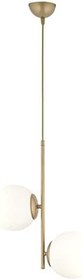 Resim Apliqa 3489-02-FG Malibu 2'li Modern, Genç Odası Avize 
