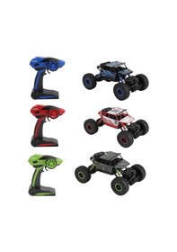 Resim Mega Oyuncak Rock Crawler 4x4 WD Arazi Kaşifi Şarjlı Uzaktan Kumandalı Jeep 