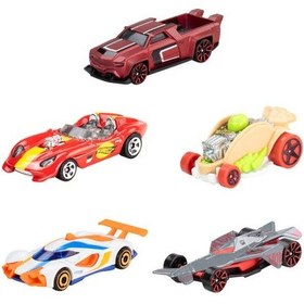Resim Hw 5 Lı Araba Setı Hot Wheels Let's Race Jbj79 Çok Renkli 