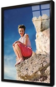 Resim Renkli Marilyn Monroe Çerçeveli Cam Tablo 20x30 cm CA31205 