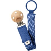 Resim Bibs Paci Braid Cornflower - Dusty Blue Emzik Askısı 