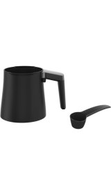 Resim Arçelik K 3300-40.YIL Serisi Otomatik Kahve Makinesi 1000 ml Siyah/Rose Tasarımı ile Şık 