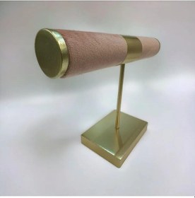 Resim Takı Standı İnce Tekli Silindir Pembe Çok Renkli 