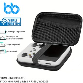 Resim İMEXTECH Miyoo R35s/r36s El Tipi Oyun Konsolu Dayanıklı Kaymaz, Su Geçirmez Kumaş Koruma Çantası 