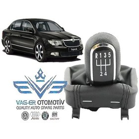 Resim Skoda Superb 2008-2013 (5Ileri) Vites Topuz Körüğü 3T0711113B 