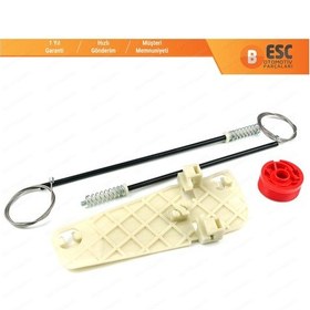 Resim Jeep Grand Cherokee 2 WJ WG 1998-2005 İçin Ön Sağ Cam Kriko Seti 