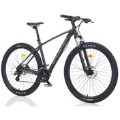 Resim Broster Kylon 27.5 Hd 19'' 24 Vites Mat Gri Siyah Mtb Dağ Bisikleti Gri 