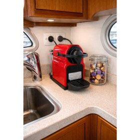 Resim Sweetech Nespresso Inissia Uyumlu Stand Mobil Kahve Makinesi Sabitleme Aparatı - - Karavan, Tekne ve Vıp Araç Için 