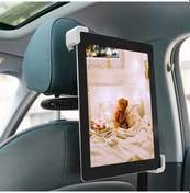 Resim İpad Samsung Xiaomi Huawei İçin Araba Araç İçi Arka Koltuk Tablet Telefon Tutucu 14-25CM Genişlik 