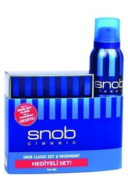 Resim Snob Classic Edt 100 ml Erkek Parfümü Seti + Classic Edt 100 ml Kadın Parfüm Seti 78727786337 