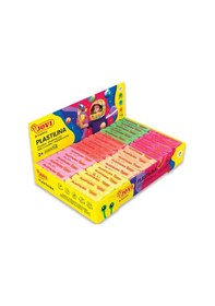 Resim Jovı 70f 50gr Kurumayan Oyun Hamuru Neon 5 X 6 Renk - 30'lu Kutu Rengarenk 