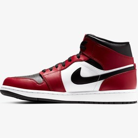 Resim Jordan Air 1 Mid - Kırmızı / 4 