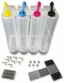 Resim Photo Print 5 Renk Epson Yazıcılar için UYUMLU ŞEFFAF BİTMEYEN KARTUŞ TANKI (BOŞ), PPT-0874127 