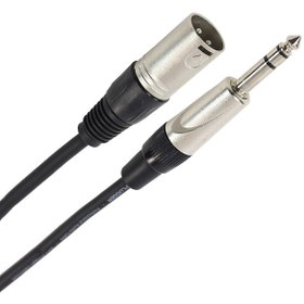 Resim 6.3 Mm Erkek- Xlr Erkek Stereo Trs Kablo 2 Metre 
