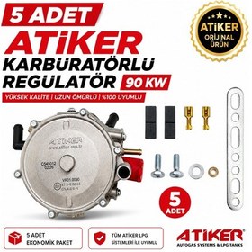 Resim Atiker Karbüratörlü Regulatör 90 Kw 5 Adet 